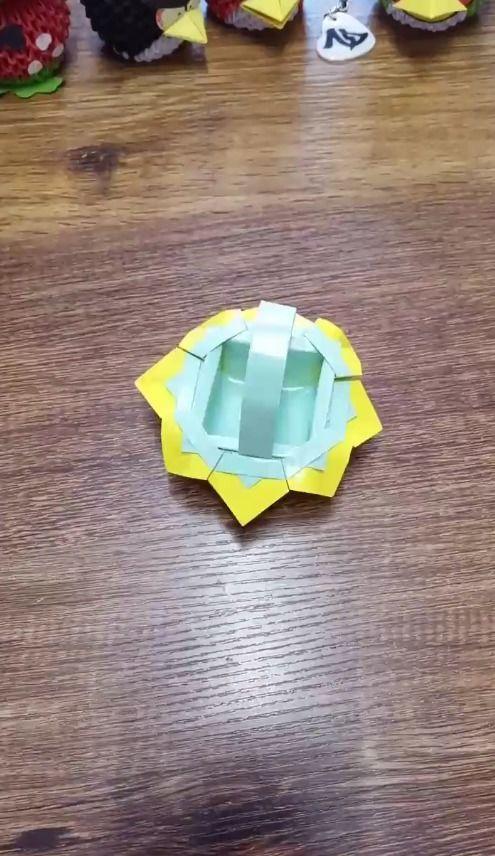 花篮折纸视频