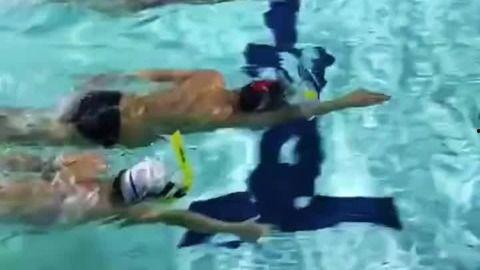 打腿视频,跟随视频轻松掌握游泳基础