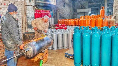 氧气瓶制作视频,从材料准备到成品展示